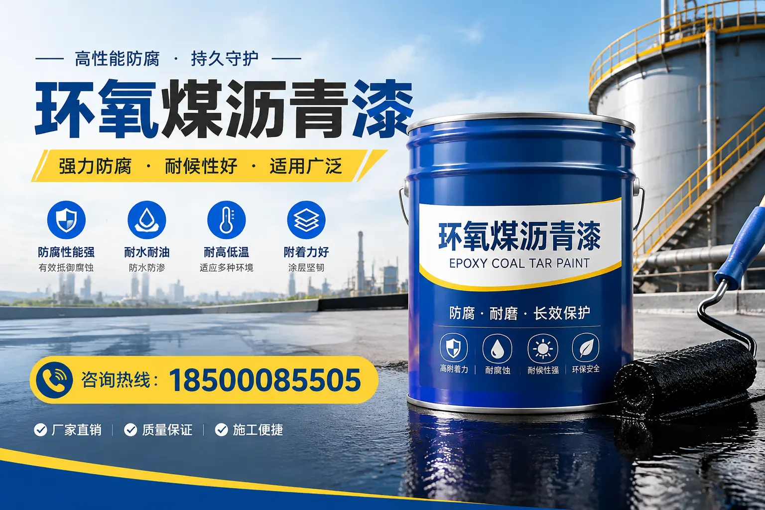 环氧煤沥青漆的储存与运输注意事项,井冈山企业须知